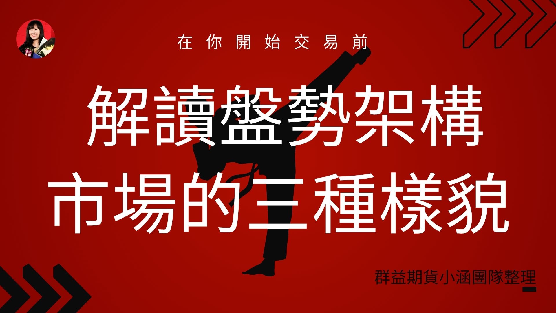 解讀盤勢架構：市場的三種基本樣貌